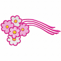 Flowers And Tree Embroidery Design 7 Flowers And Tree Embroidery Design 7